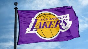 Bandera de Los Ángeles Lakers